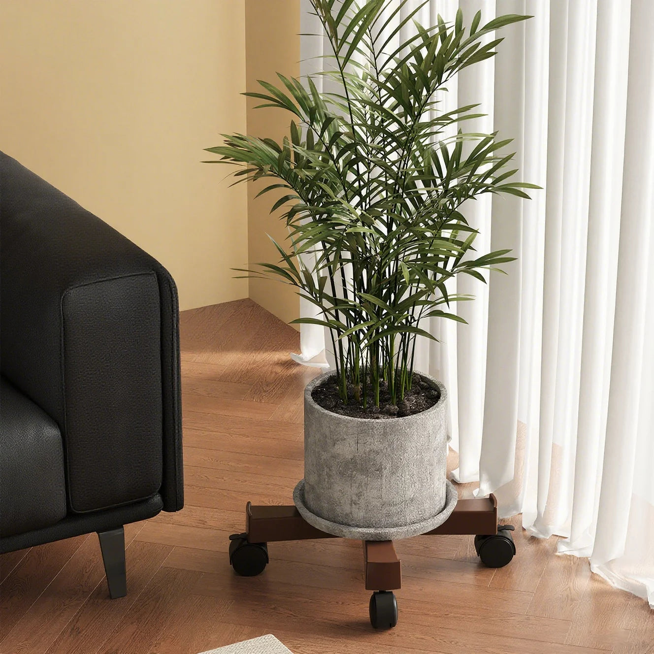 Four-In-One Stool Stackable Stools Multi-Functional Living Room Round Stool New Chinese Style Solid Wood Round Stool Dining Tabl