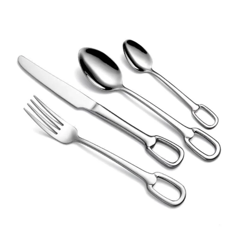 Luxury Cutlery Set Stainless Steel Knife Fork Spoon