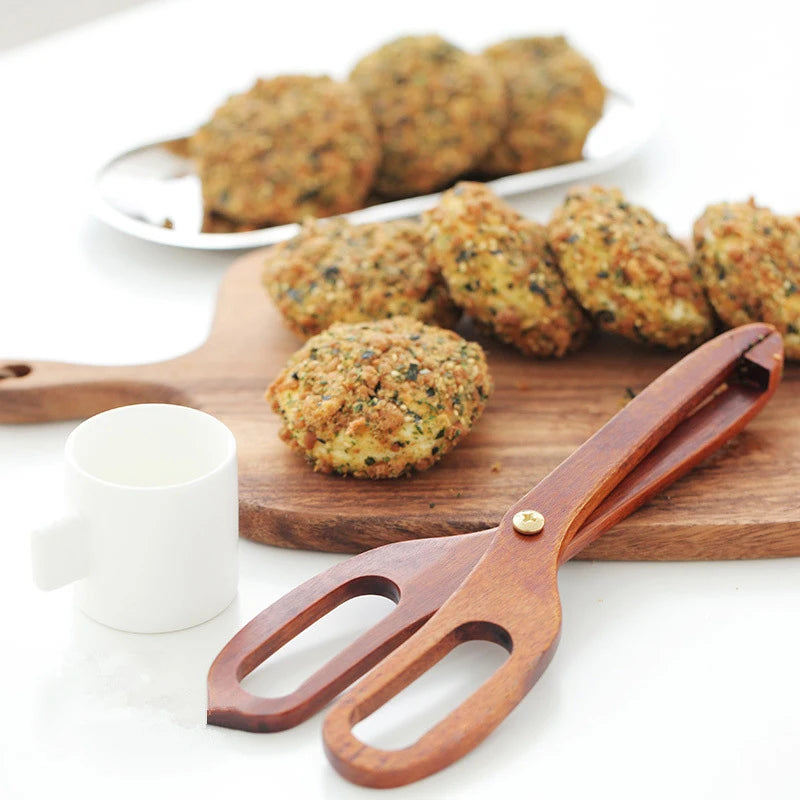 Bamboo Food Tongs Kitchen