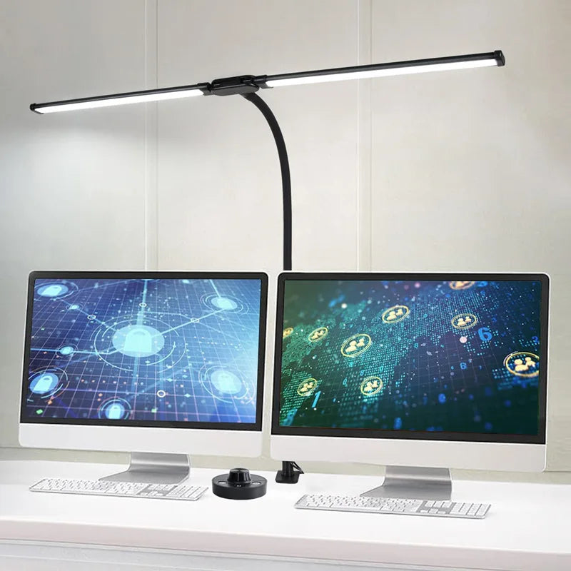LED Desk Lamp Single Double Head
