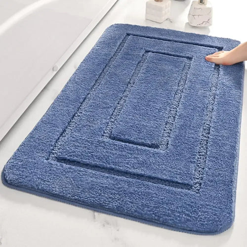 Bathroom Rug Microfiber Shaped Absorbing