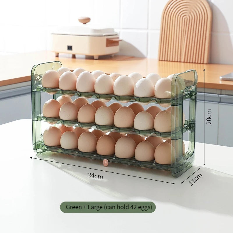 Large Capacity Egg Holder for Refrigerator