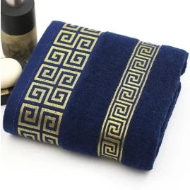100% Cotton Luxury  Soft  Embroidered  Beach Towel  Super Absorbent Bath Towel for Adults Quick Dry Bathroom Towel Bath Towels