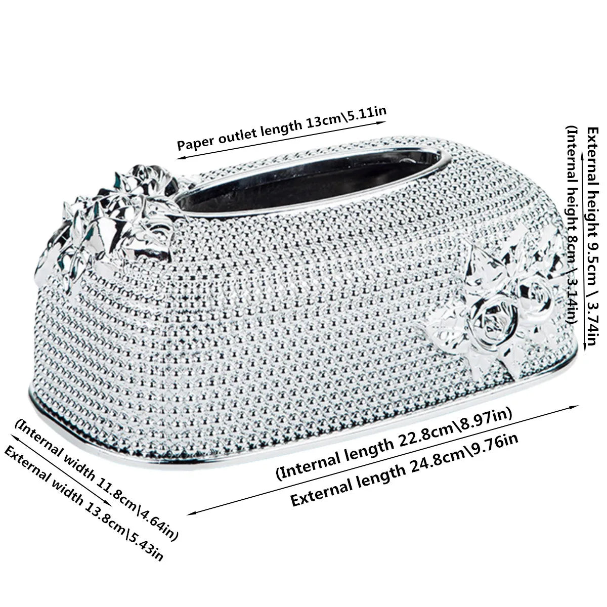 European tissue box, home decoration, desktop accessories, living room, bedroom, dining room, bathroom, paper drawer storage box