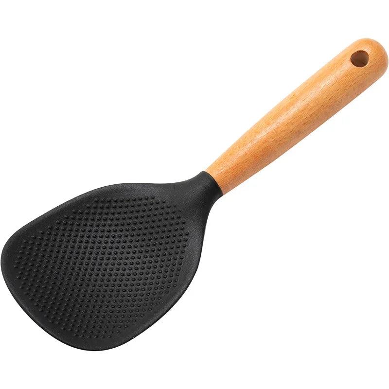 Silicone Spoon Non-stick Cooking