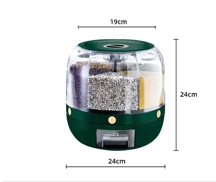 Rotating Rice Dispenser