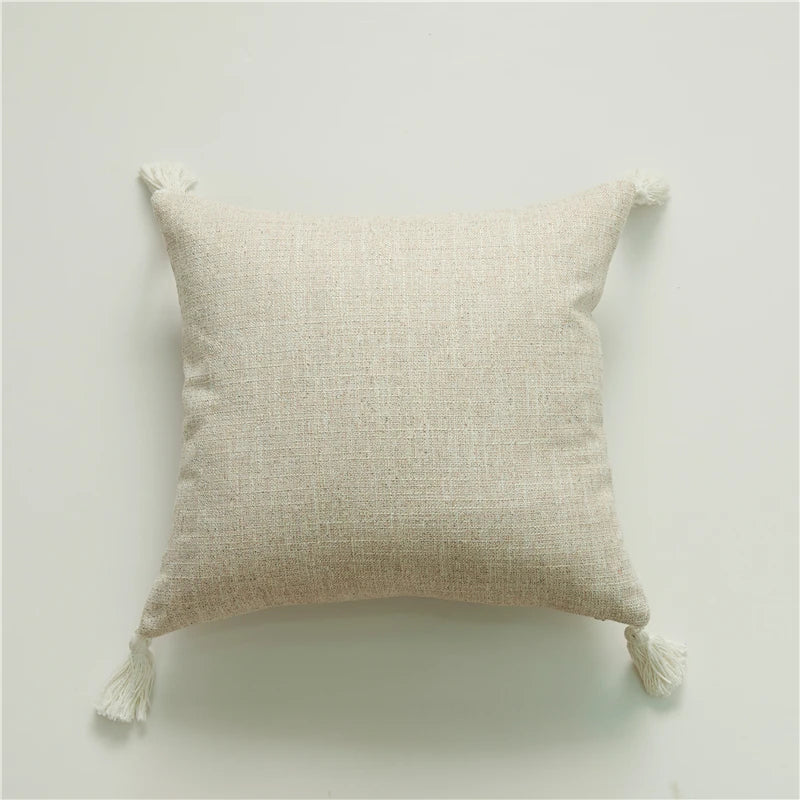 Pillow Cover Linen Decor