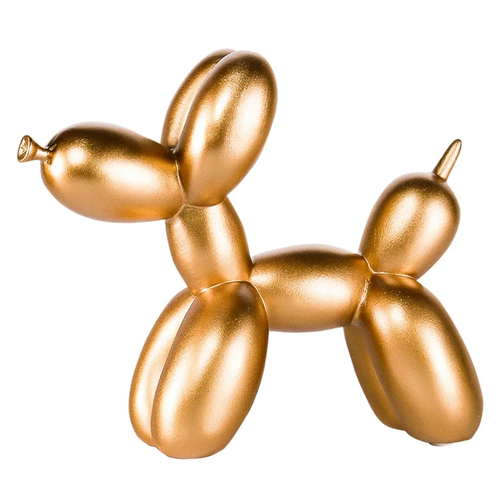Style Balloons Puppy Statues