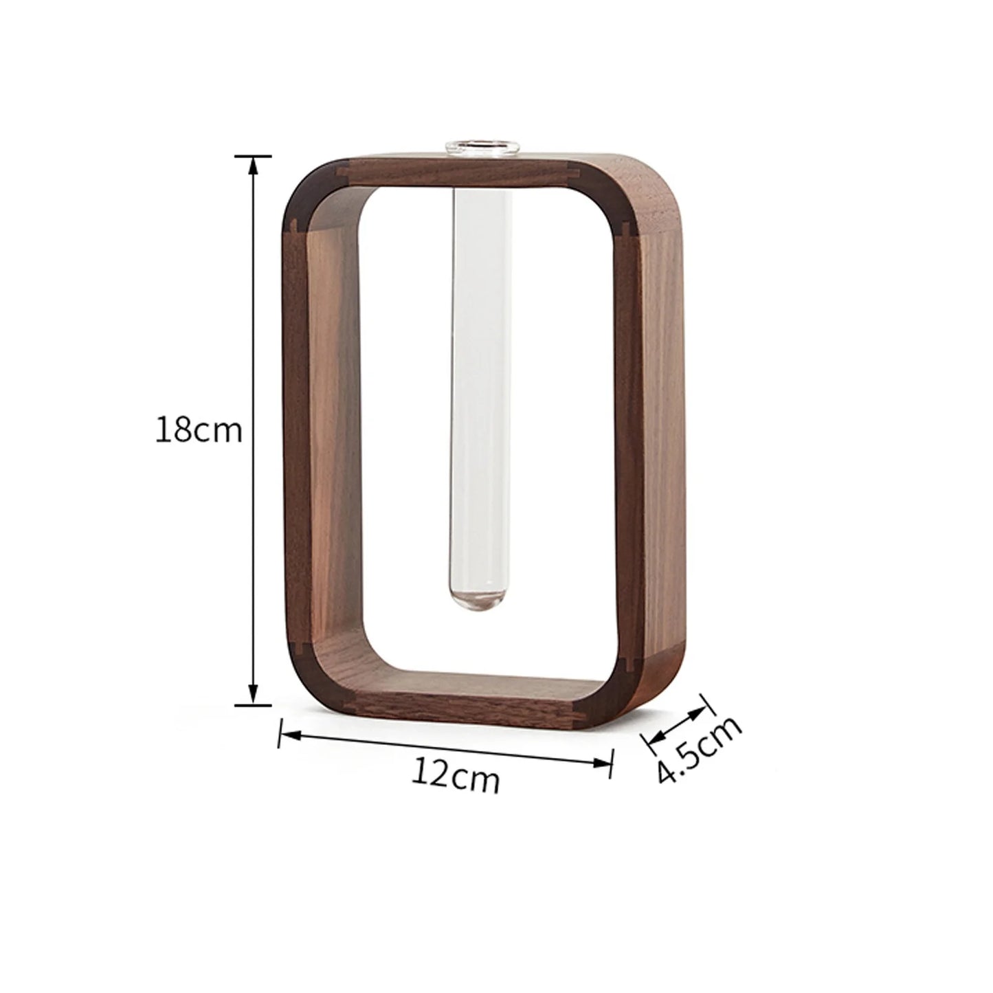 Rectangle Solid Wood Hydroponic Plant