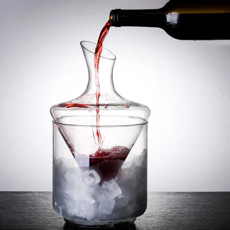 Tumbler Wine Decanter With Ice Bucket