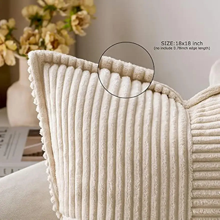 Striped Pillow Covers Decorative