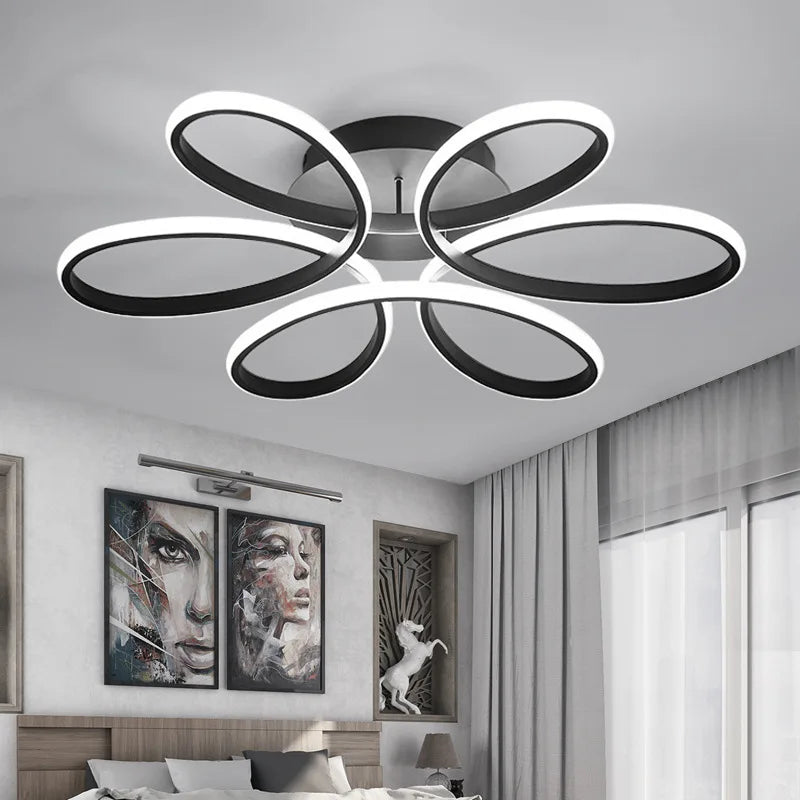 Modern LED Ceiling Lamp Aluminum