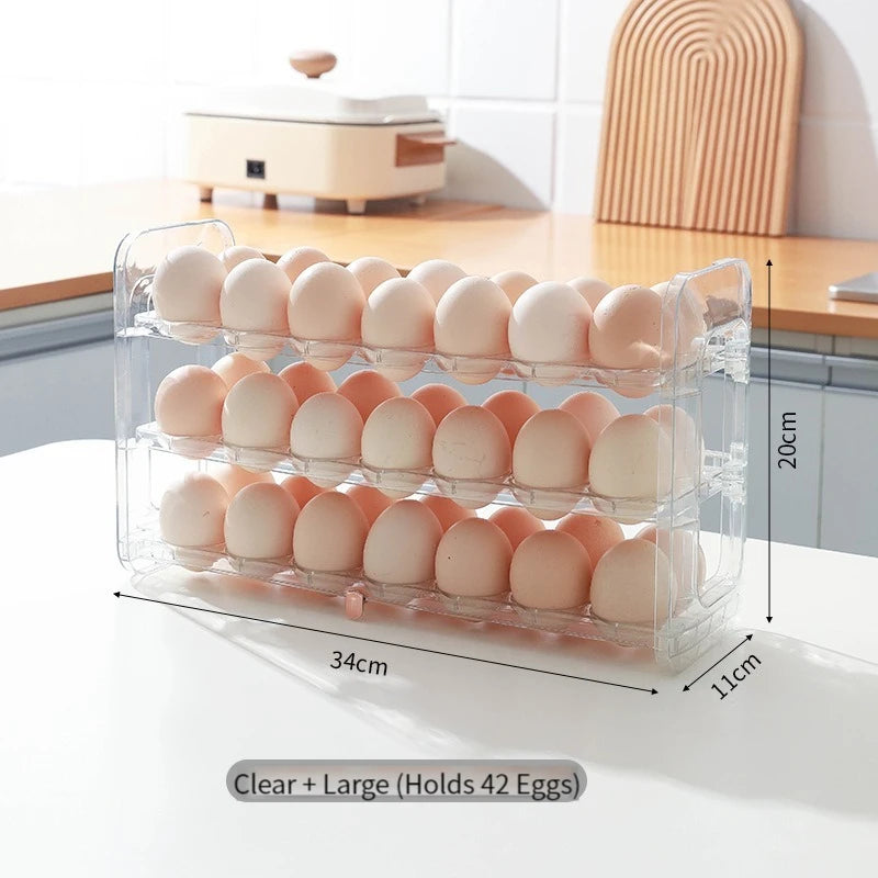 Large Capacity Egg Holder for Refrigerator