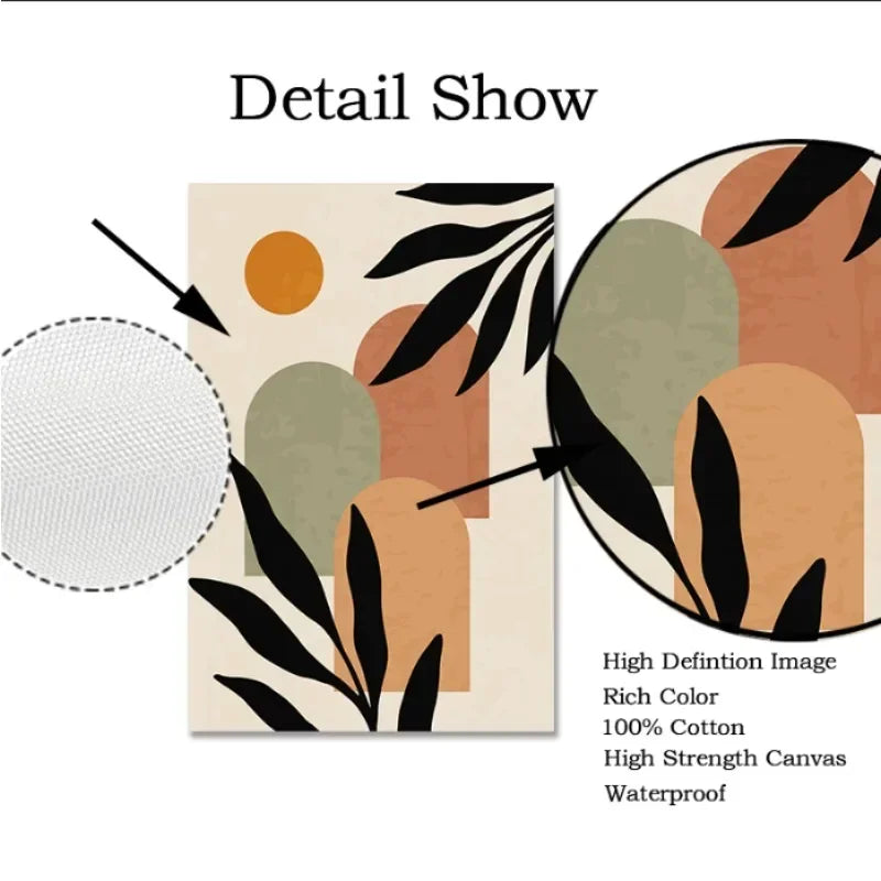 Bohemian Abstract Wall Art