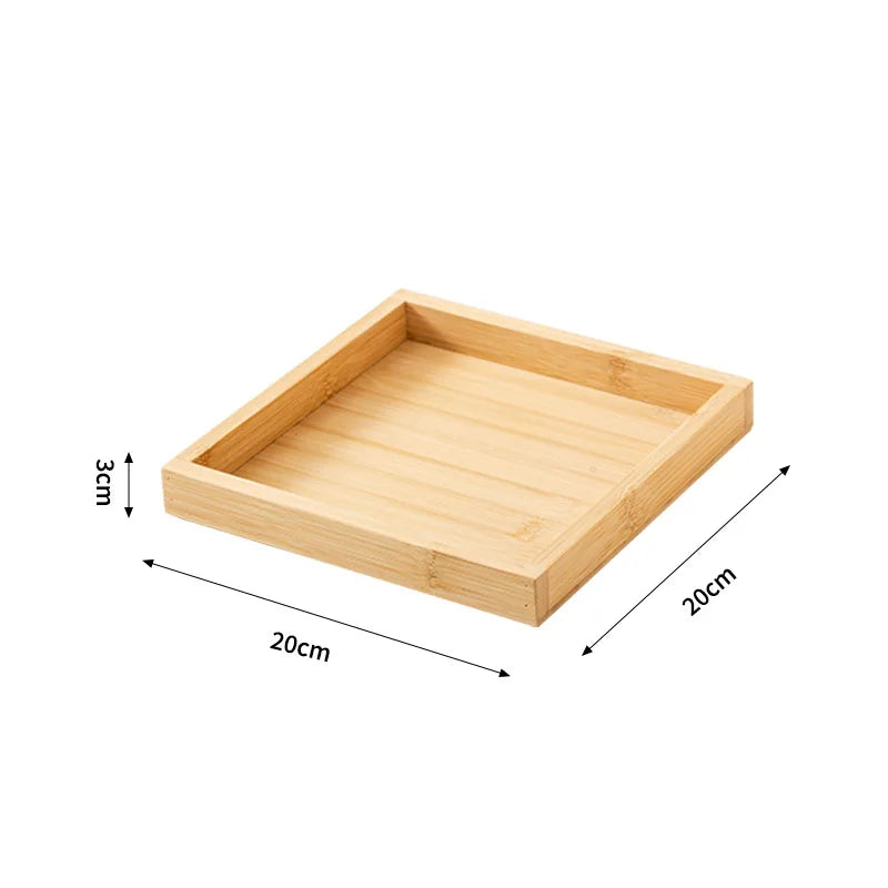 Wooden Serving Tray Plate