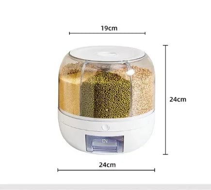 Rotating Rice Dispenser