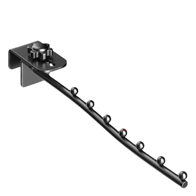 Wall Mount Clothes Hanger Dormitory Bedside Clothes Drying Rack Window Space Saving Closet Organizer for Bedroom Clothing Stores