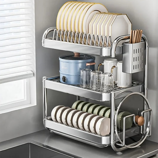 Bowl Storage Shelf Stainless