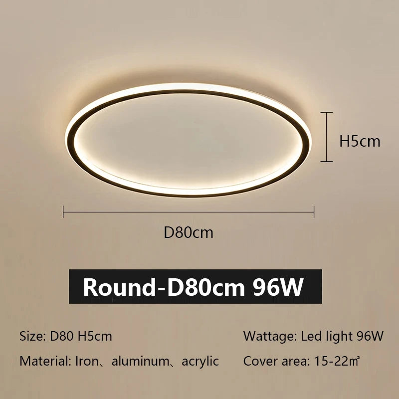 Modern Ultrathin LED Ceiling Lamp