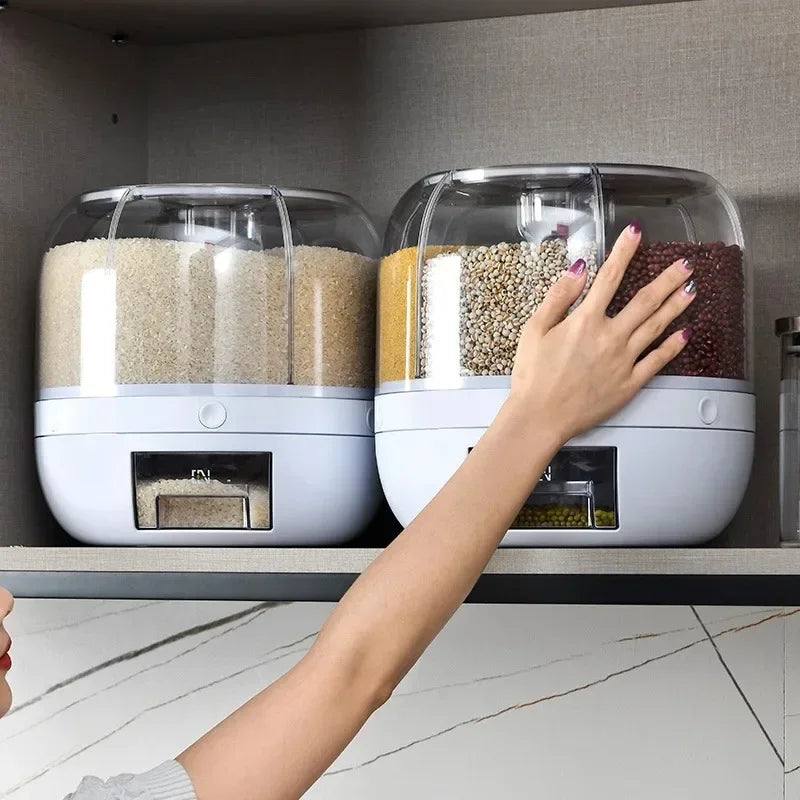 Rotating Rice Dispenser