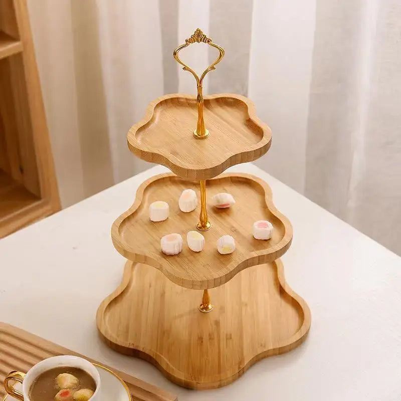 Wooden Cake Tray