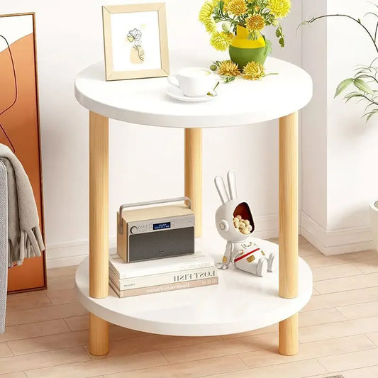 Wooden Modern Round Square