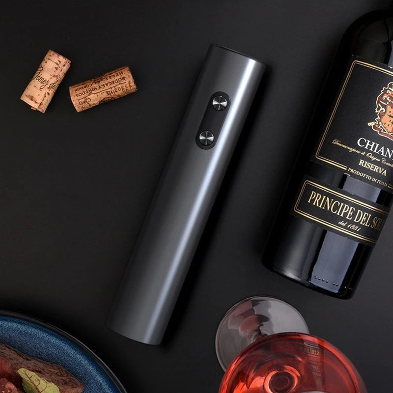 Automatic Electric Wine Opener with Foil Cutter