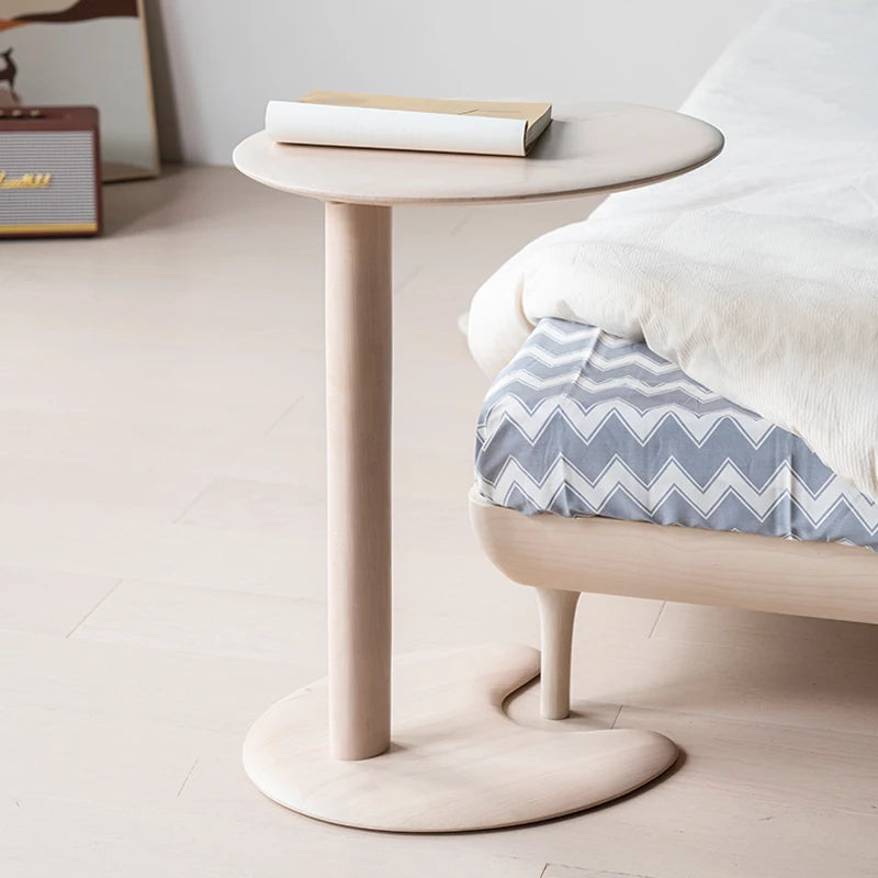 Solid Wood Side Table Small