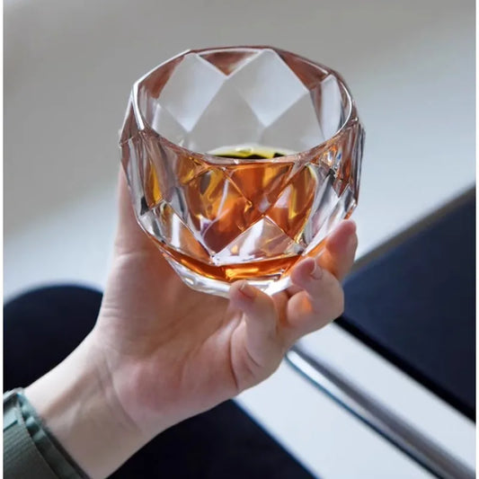 Crystal Whiskey Cup Home Bar