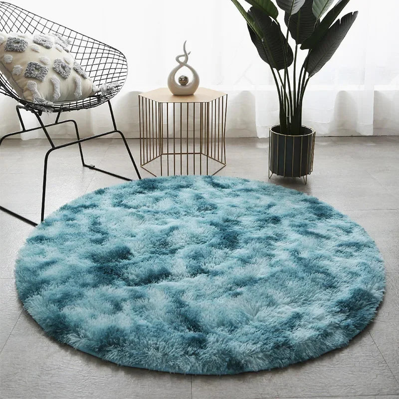 Ultra Soft Plush Round Rug Mat