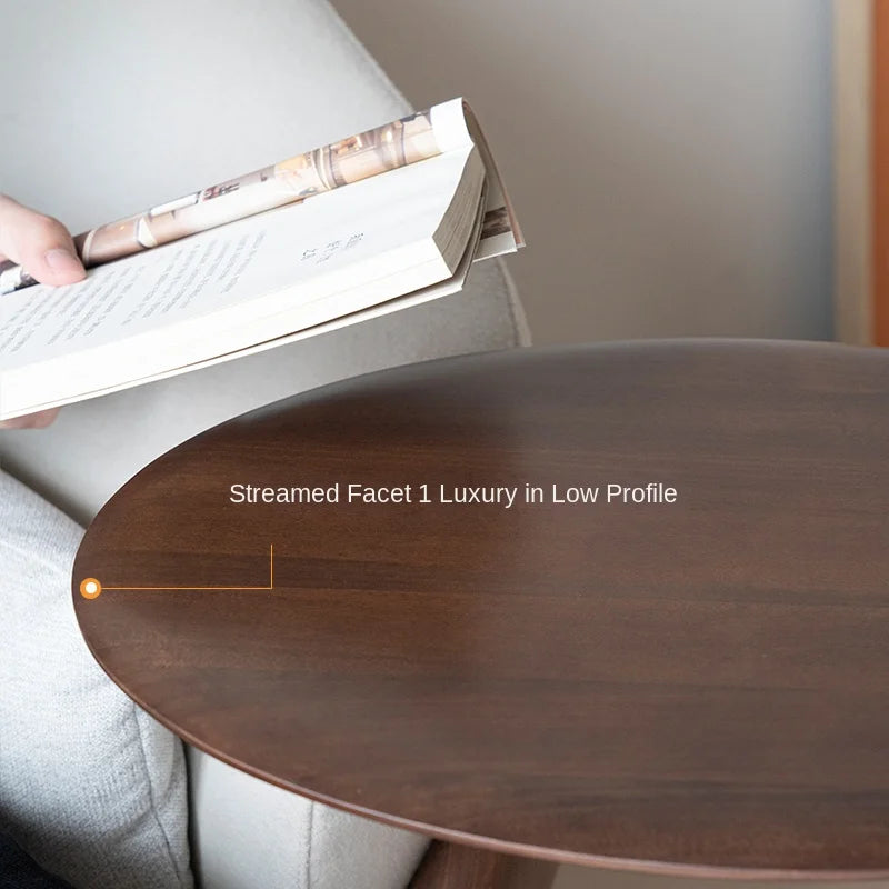 Solid Wood Side Table Small