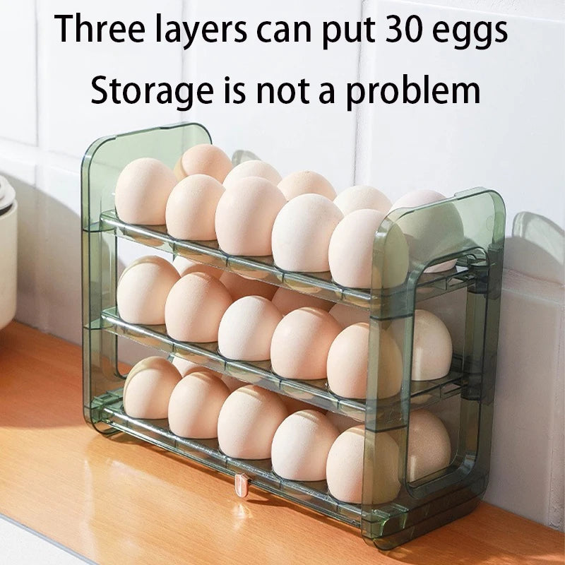 Large Capacity Egg Holder for Refrigerator