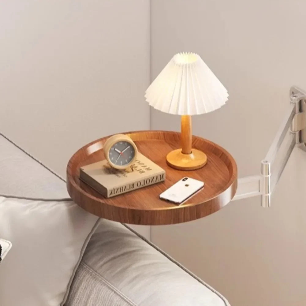 Foldable Wall Mounted Table with Storage