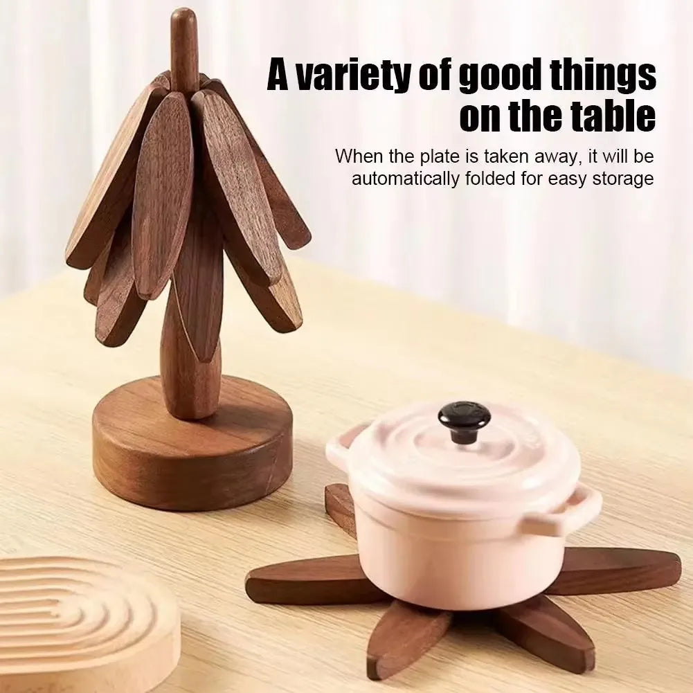 Tree Design Stand Wooden Decorative