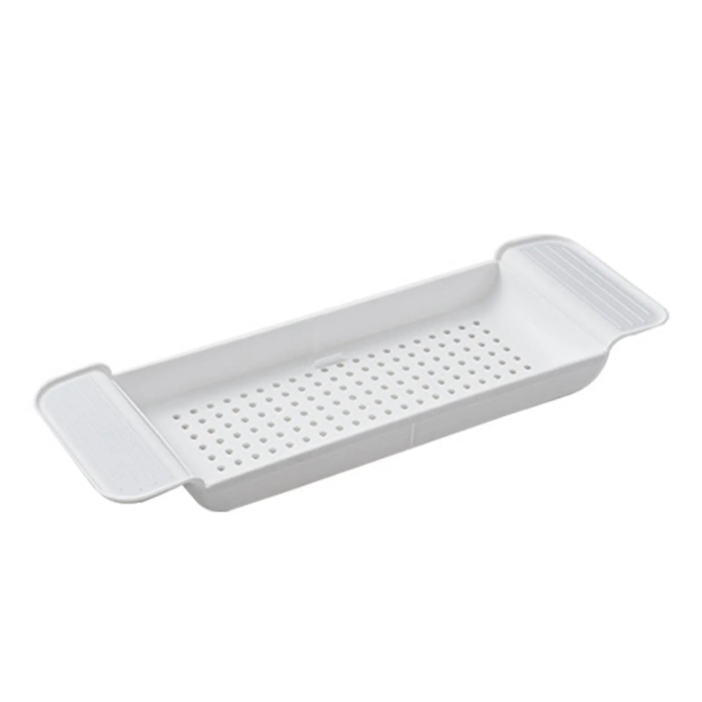 Bath  Tub Table Bathtub Tray Stable Placement Expandable Plastic Material Draining Design Bath  Tub Table for Bathroom