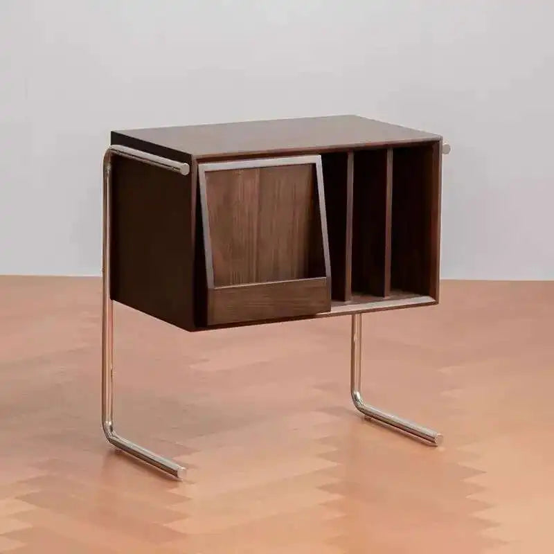 Nordic Solid Wood Bookcase Living Room