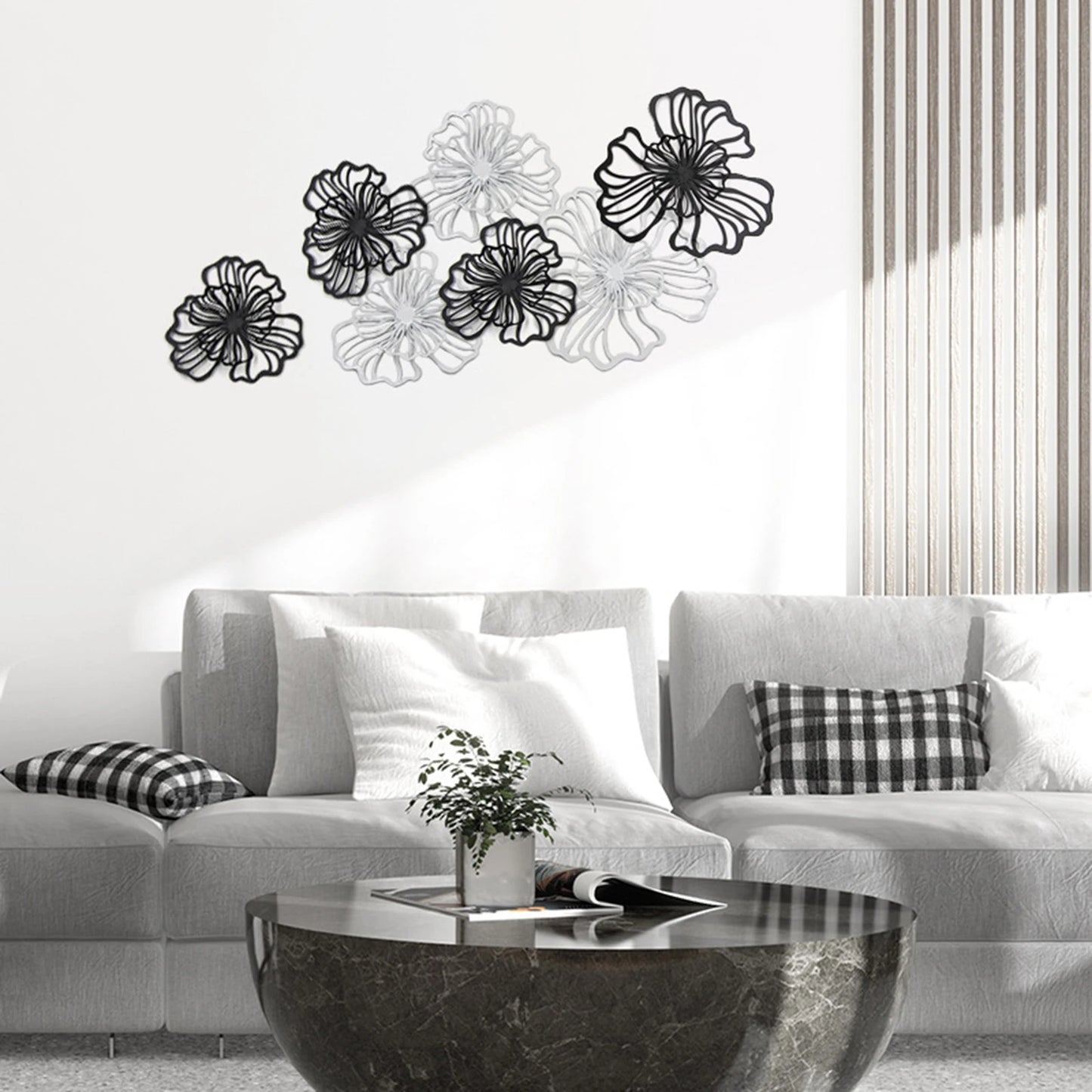 Wall Decoration Flower Metal Art