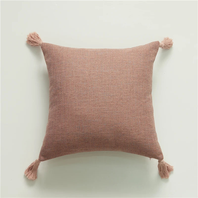 Pillow Cover Linen Decor
