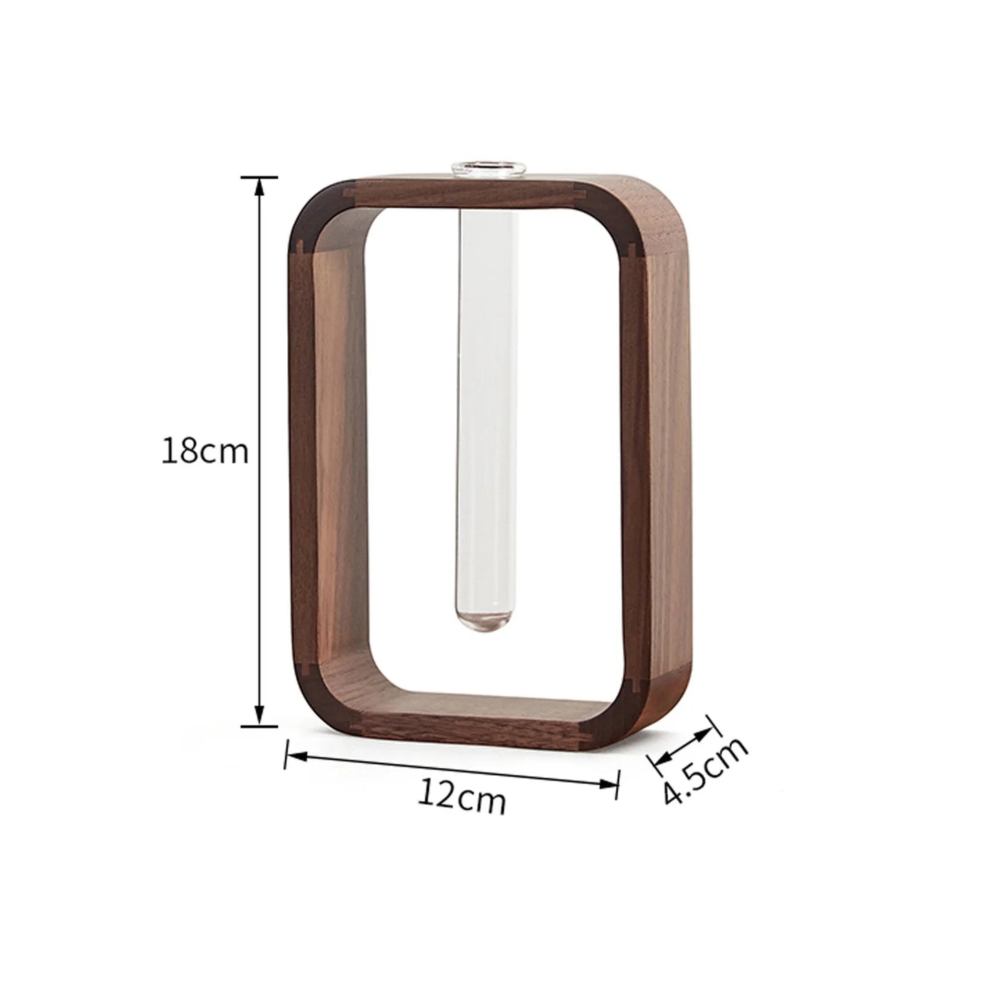 Rectangle Solid Wood Hydroponic Plant