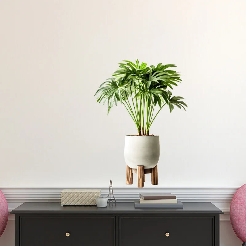 Sticker Green Plant Pot Wall