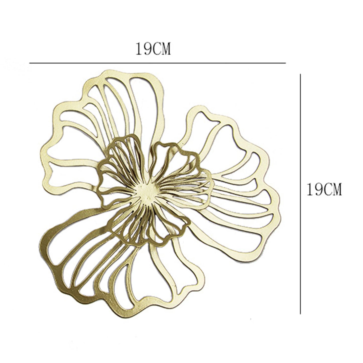 Wall Decoration Flower Metal Art
