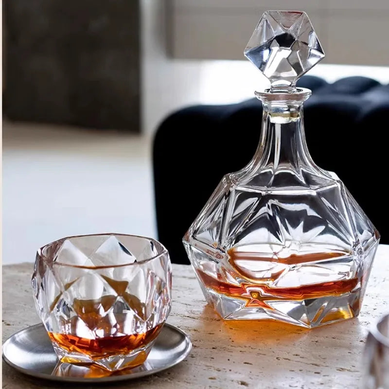 Crystal Whiskey Cup Home Bar