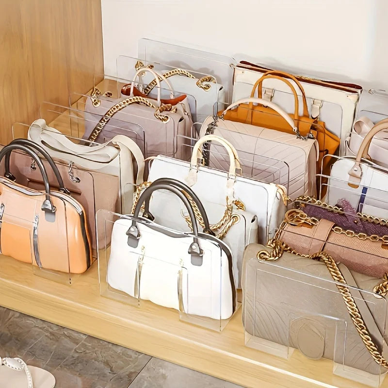 Handbag and wallet storage rack