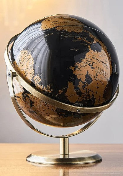 Retro World Globe Modern