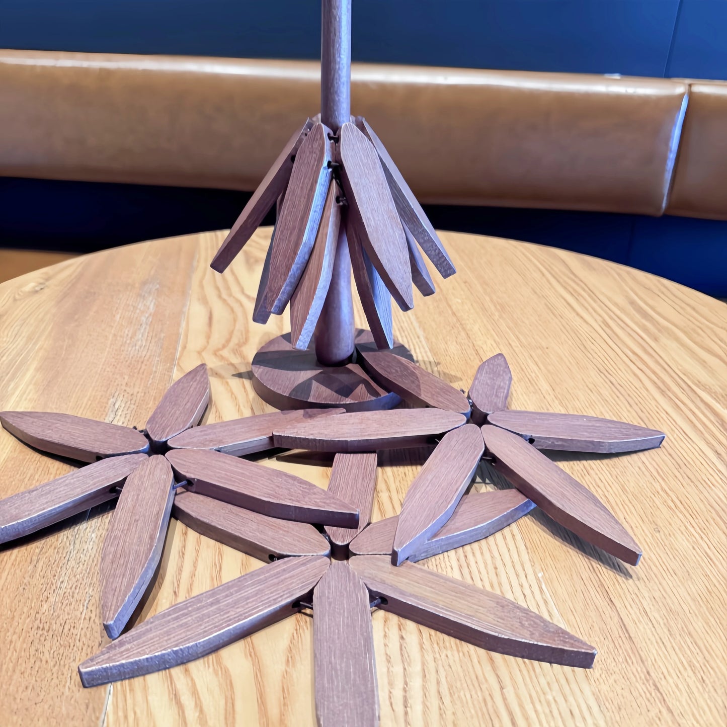 Tree Design Stand Wooden Decorative