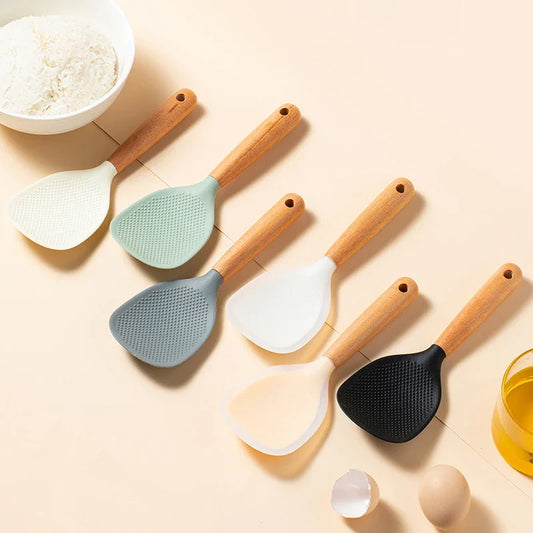 Silicone Spoon Non-stick Cooking