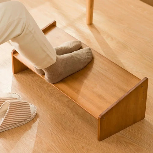 Office Footstool Bamboo