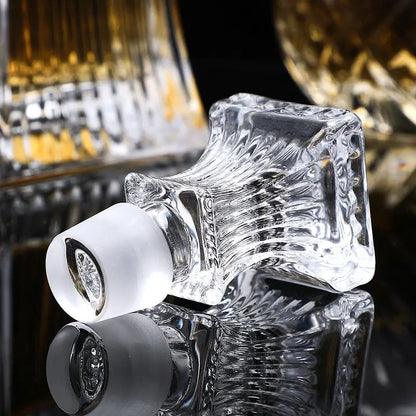 Decanter Whiskey Bottle Crystal