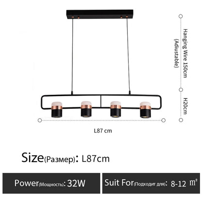 Nordic Style Designer Lamp Dining Table