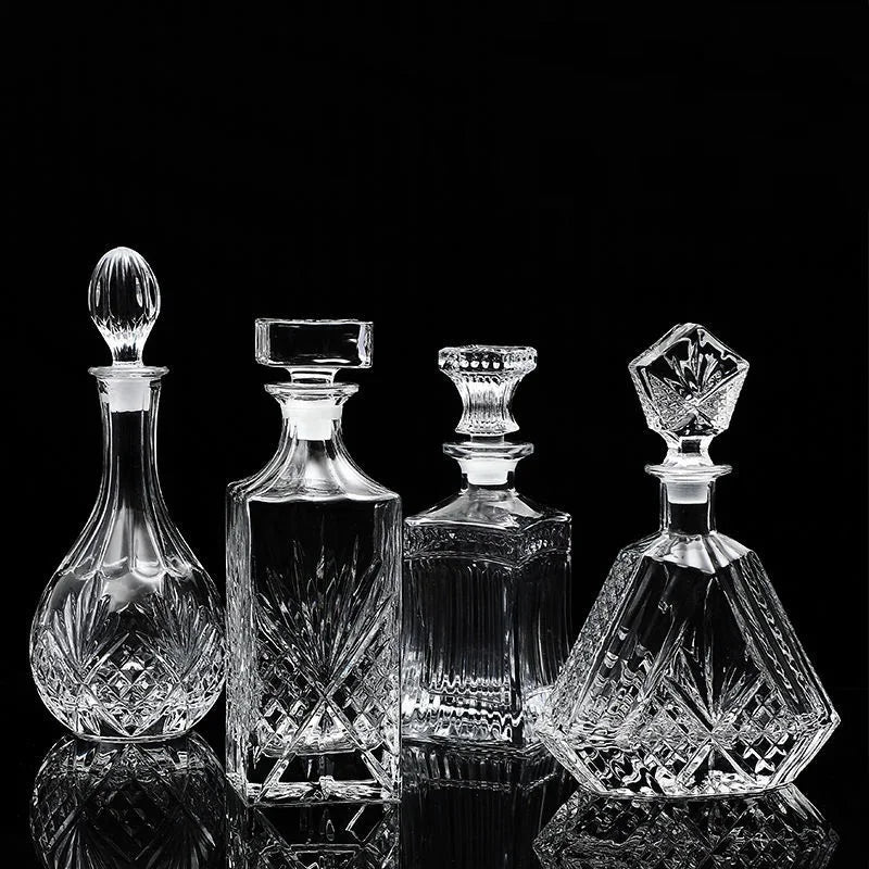 Decanter Whiskey Bottle Crystal